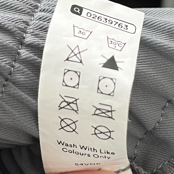 Halara Wide Leg Trousers Women’s Large Petite Gray Work Stretch High Rise - Picture 8 of 10